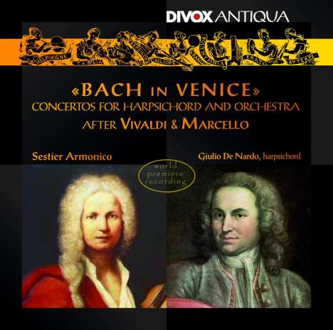 Johann Sebastian Bach (1685-1750): Konzerte für Cembalo &amp; Streicher nach Vivaldi &amp; Marcello, CD