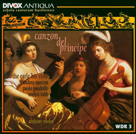 Canzon del Principe - Luigi Rossi, CD