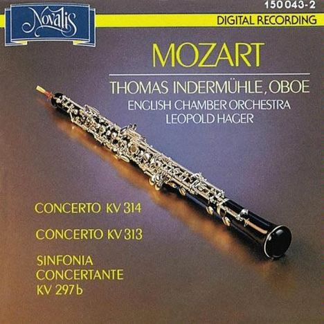 Wolfgang Amadeus Mozart (1756-1791): Oboenkonzert KV 285 d, CD