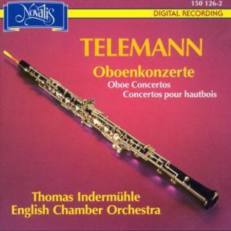 Georg Philipp Telemann (1681-1767): Oboenkonzerte, CD