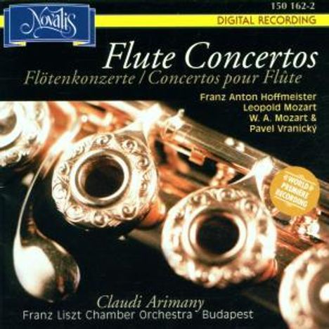 Claudy Arimany spielt Flötenkonzerte, CD
