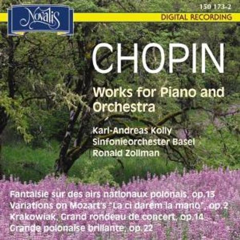 Frederic Chopin (1810-1849): Werke für Klavier &amp; Orchester, CD