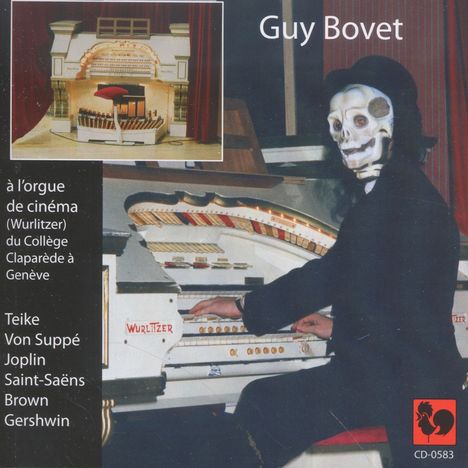 Guy Bovet spielt auf einer Kinoorgel, CD