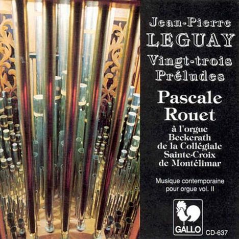 Jean-Pierre Leguay (geb. 1939): 23 Präludien, CD