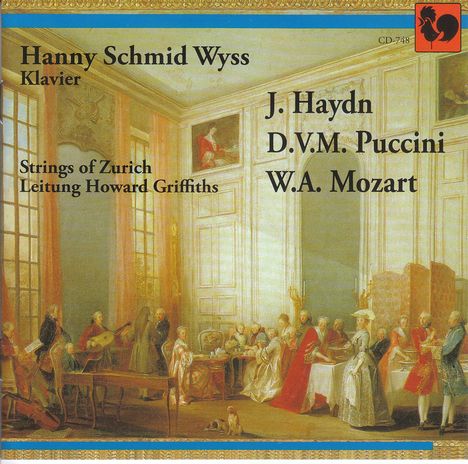 Domenico Vincenzo Maria Puccini (1771-1825): Klavierkonzert, CD