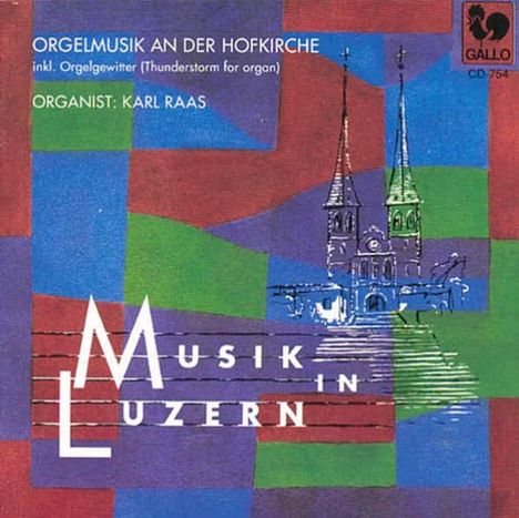 Orgelmusik an der Hofkirche Luzern, CD