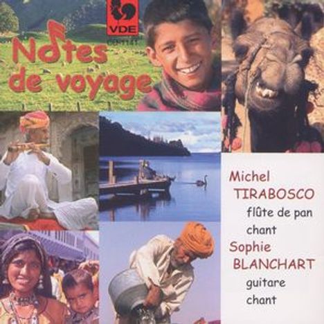 Michel Tirabosco &amp; Sophie Blanchart: Notes De Voyage, CD