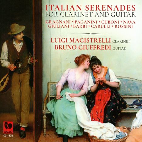 Luigi Magistrelli &amp; Bruno Griuffredi - Italian Serenades, CD