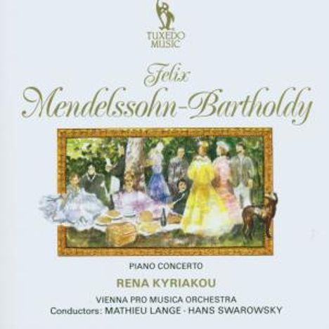 Felix Mendelssohn Bartholdy (1809-1847): Konzert für Klavier &amp; Streicher a-moll, CD