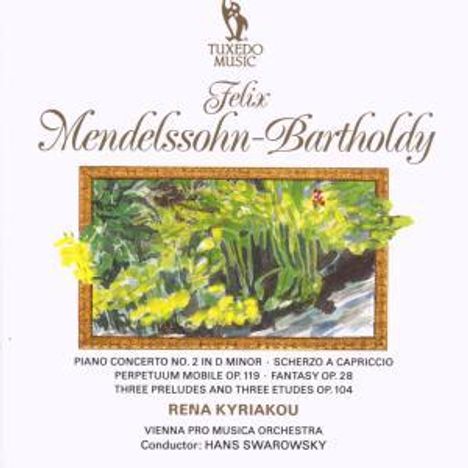 Felix Mendelssohn Bartholdy (1809-1847): Klavierkonzert Nr.2, CD