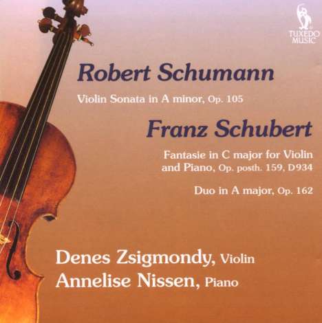 Robert Schumann (1810-1856): Sonate für Violine &amp; Klavier Nr.1, CD