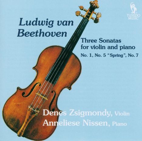 Ludwig van Beethoven (1770-1827): Violinsonaten Nr.1,5,7, CD