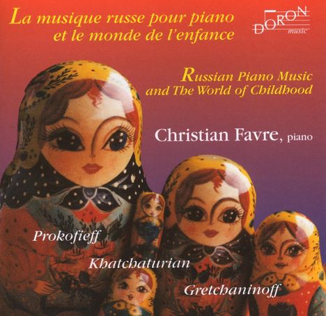 Christian Favre spielt russische Musik, CD