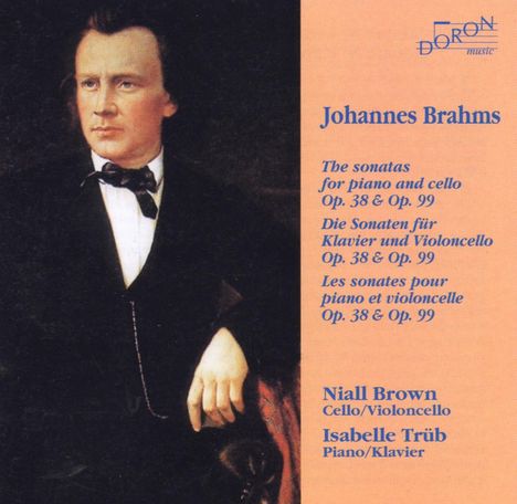 Johannes Brahms (1833-1897): Cellosonaten Nr.1 &amp; 2, CD