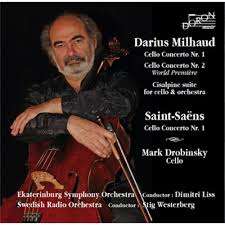 Darius Milhaud (1892-1974): Cellokonzerte Nr.1 &amp; 2, CD