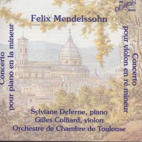 Felix Mendelssohn Bartholdy (1809-1847): Klavierkonzert a-moll, CD