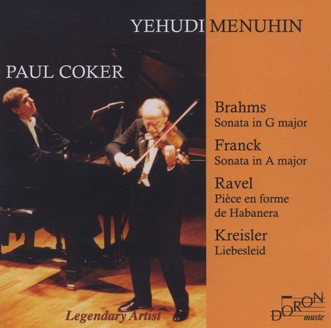 Yehudi Menuhin &amp; Paul Coker, CD