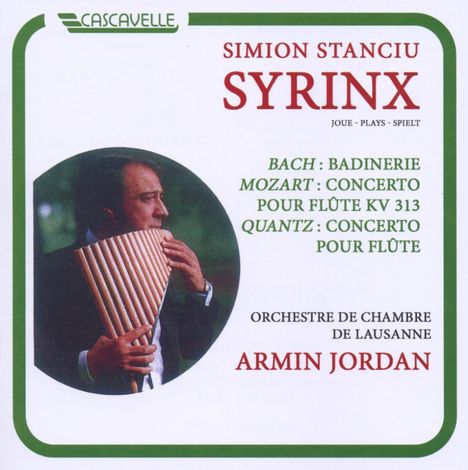 Simon Stanciu Syrinx spielt Panflötenkonzerte, CD