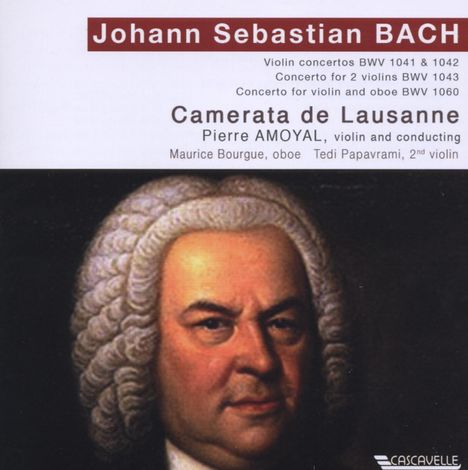 Johann Sebastian Bach (1685-1750): Violinkonzerte BV 1041-1043, CD