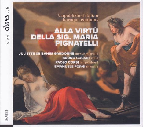 Italienische Barockkantaten "Alla Virtu Della Sig. Maria Pignatelli", CD