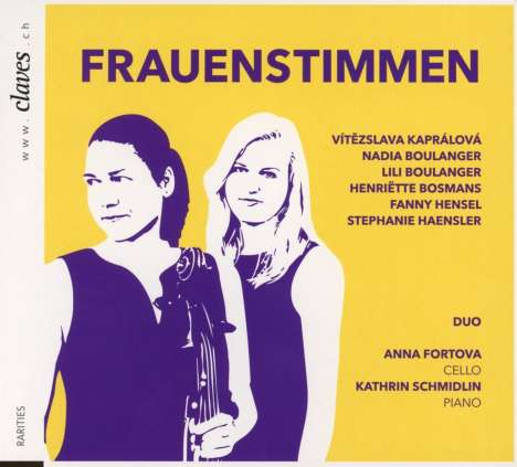 Anna Fortova &amp; Kathrin Schmidlin - Frauenstimmen, CD
