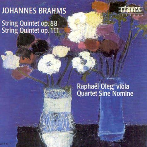 Johannes Brahms (1833-1897): Streichquintette Nr.1 &amp; 2, CD