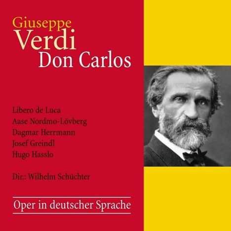Giuseppe Verdi (1813-1901): Don Carlos (in dt. Sprache), 2 CDs