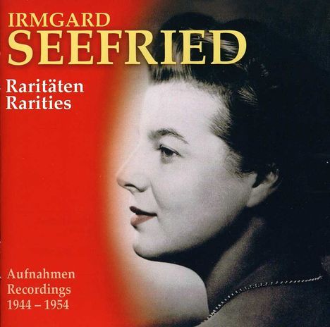 Irmgard Seefried - Raritäten, CD