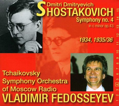 Dmitri Schostakowitsch (1906-1975): Symphonie Nr.4, CD