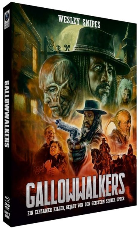 GallowWalkers (Blu-ray & DVD im wattierten Mediabook), 1 Blu-ray Disc und 1 DVD