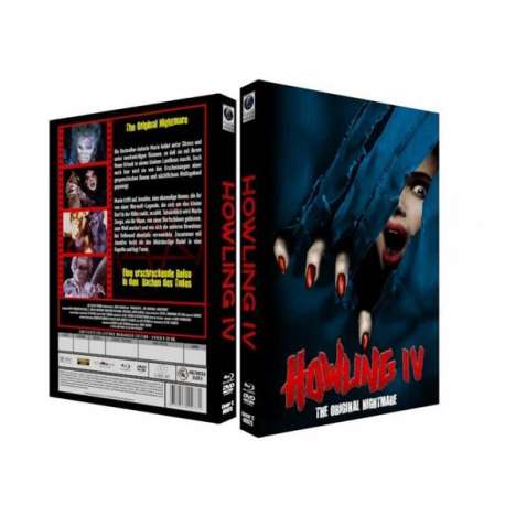 Howling 4 - The Original Nightmare (Blu-ray &amp; DVD im Mediabook), 1 Blu-ray Disc und 1 DVD