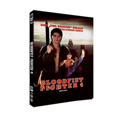 Bloodfist Fighter 4 (Ring of Fire 2) (Blu-ray &amp; DVD im Mediabook), Blu-ray Disc