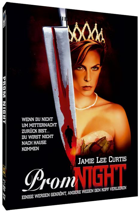Prom Night (1980) (Ultra HD Blu-ray & Blu-ray im Mediabook), 1 Ultra HD Blu-ray, 1 Blu-ray Disc und 1 CD