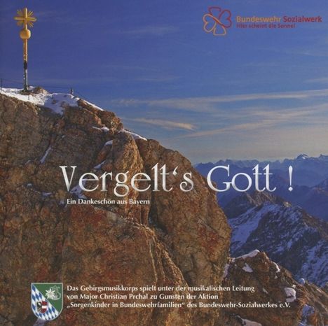 Gebirgsmusikkorps Garmisch-Partenkirchen: Vergelt's Gott, CD