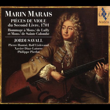 Marin Marais (1656-1728): Pieces de Viole Buch 2 (1701), CD