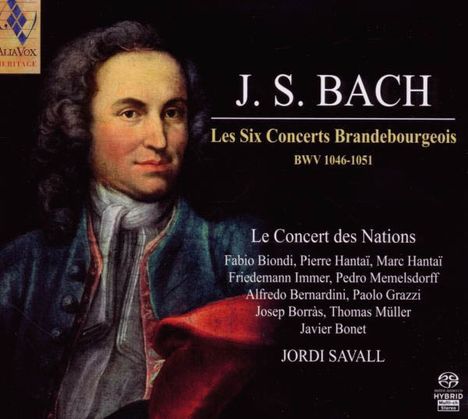 Johann Sebastian Bach (1685-1750): Brandenburgische Konzerte Nr.1-6, 2 Super Audio CDs