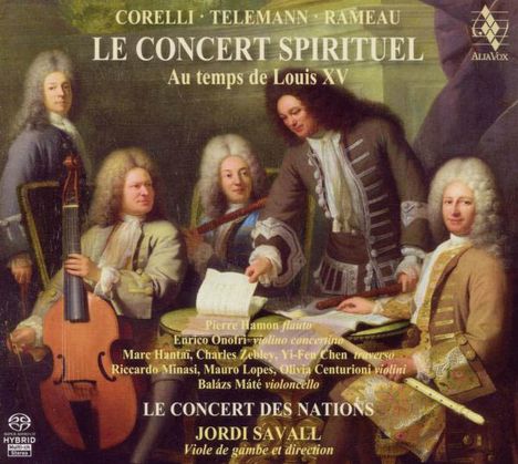 Le Concert Spirituel - Au temps de Louis XV, Super Audio CD