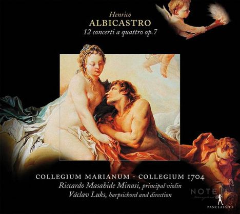 Henrico Albicastro (1661-1730): Concerti a quattro op.7 Nr.1-12, 2 CDs