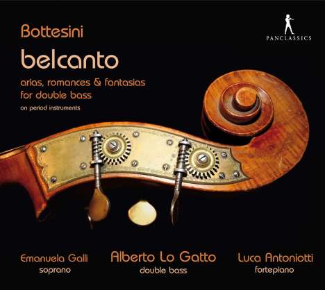 Giovanni Bottesini (1821-1889): Arien,Romanzen &amp; Fantasien für Kontrabass "Belcanto", CD