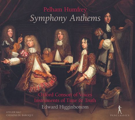 Pelham Humfrey (1647-1674): Symphony Anthems, CD