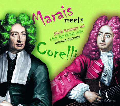 Marais meets Corelli, CD