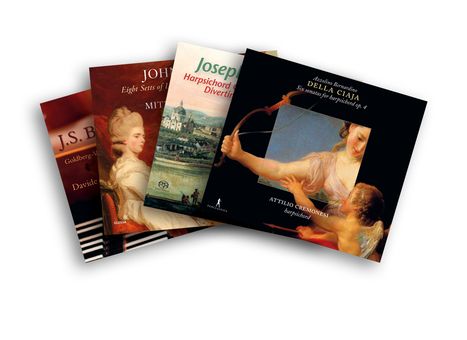 Musik für Cembalo aus Barock &amp; Klassik (Exklusivset für jpc), 5 CDs