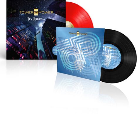 Tower Of Power: It's Christmas (Limited Edition) (Red Vinyl mit 7"), 1 LP und 1 Single 7"