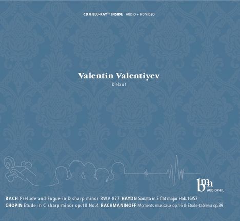 Valentin Valentiyev - Debut, 1 CD und 1 Blu-ray Disc