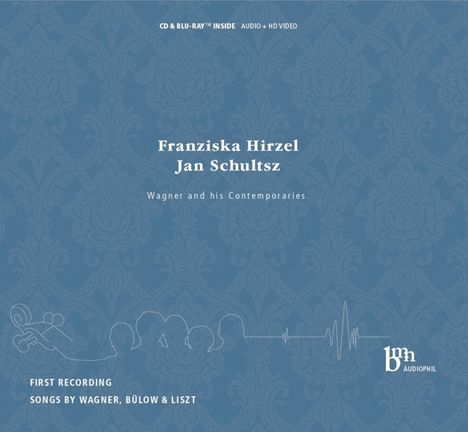 Franziska Hirzel &amp; Jan Schultsz - Wagner and his Contemporaries, 1 CD und 1 Blu-ray Disc