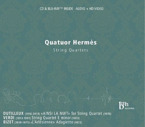 Quatuor Hermes, 1 CD und 1 Blu-ray Disc
