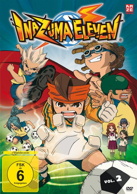 Inazuma Eleven Vol.2 (Episoden 8-14), 2 DVDs