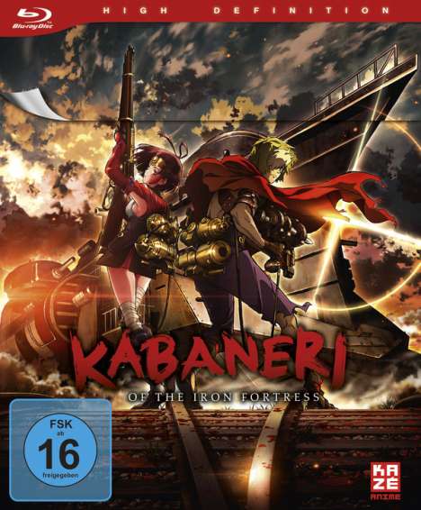 Kabaneri of the Iron Fortress (Gesamtausgabe) (Blu-ray), 3 Blu-ray Discs