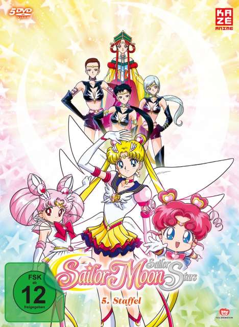 Sailor MoonStaffel 5 (Sailor Moon Sailor Stars), 5 DVDs