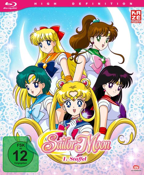 Sailor Moon Staffel 1 (Blu-ray), 6 Blu-ray Discs